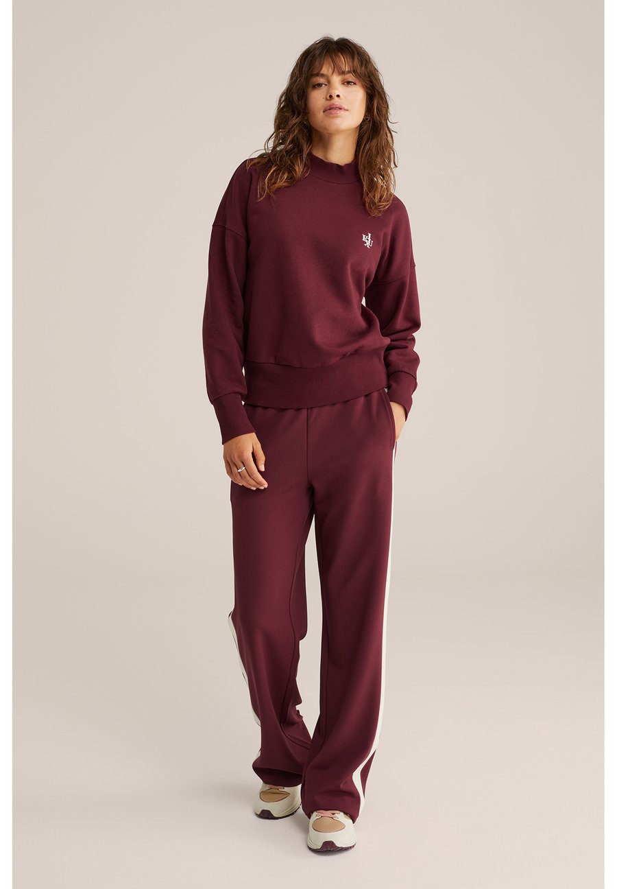 

Толстовка WE Fashion Sweatshirt, Vintage Red/Mottled Dark Red