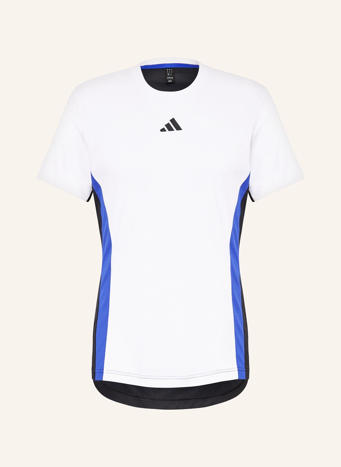 

Футболка adidas, цвет WEISS/SCHWARZ/BLAU