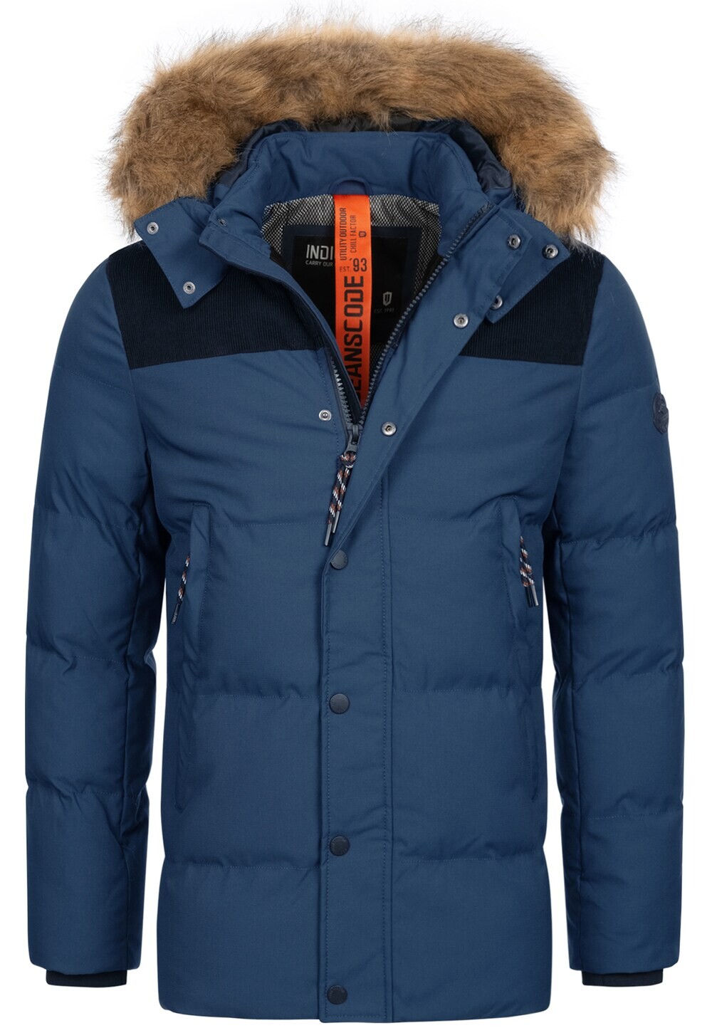 

Зимняя парка INDICODE JEANS Hexyl, синий кобальт