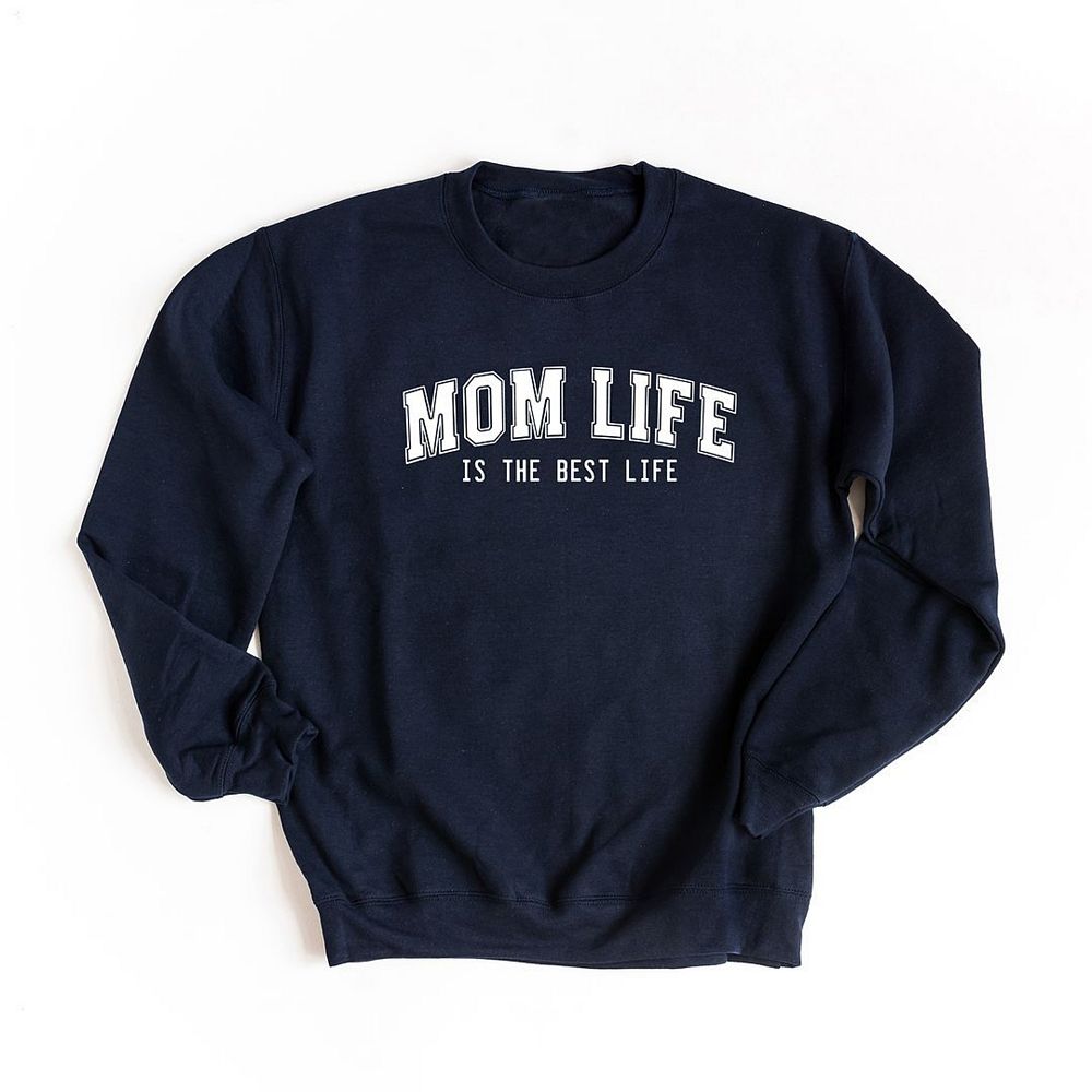 

Толстовка Varsity Mom Life Simply Sage Market, цвет True Navy