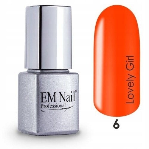 

EM Nail, Гибридный лак 6 Lovely Girl, 6 мл