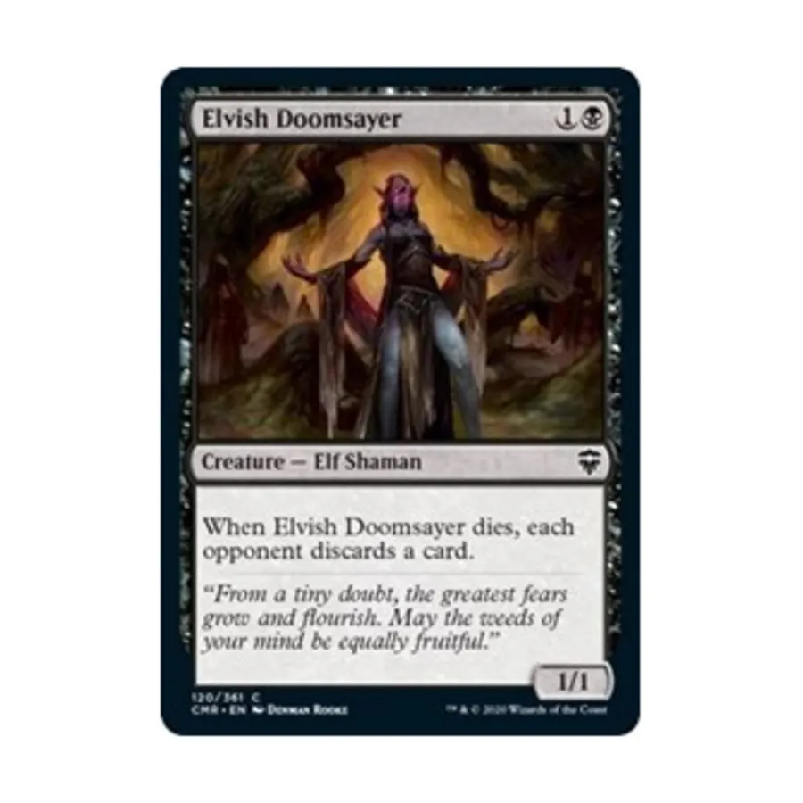 

CCG Эльфийский предсказатель судьбы (клавиша C), MTG - Commander Legends