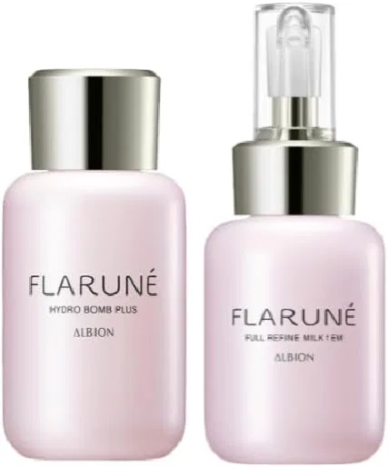 Набор для ухода за кожей: лосьон и эмульсия Flarne Full Refined Milk 110 г + Hydro Bomb Plus 110 мл