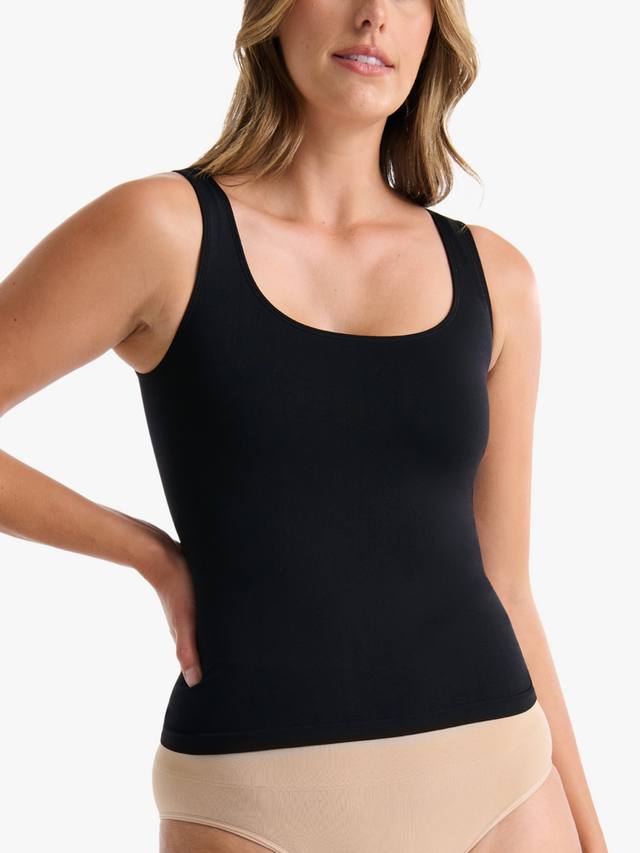 

Реверсивный топ с вшитым бюстгальтером Seamless Smoothies Ambra, Black