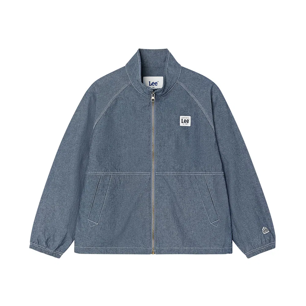 Детская хлопковая олимпийка на молнии Indigo Dark от Lee Kids