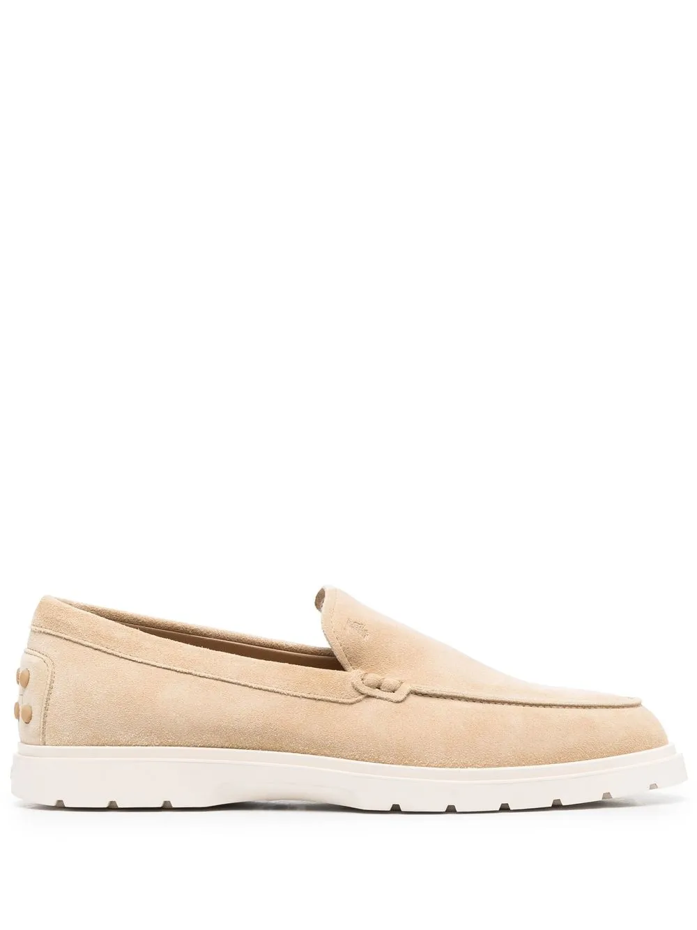 

Лоферы на рифленой подошве TOD'S, нейтральный