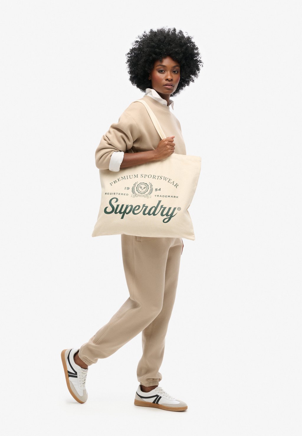 

Сумка-тоут Superdry, коричневый
