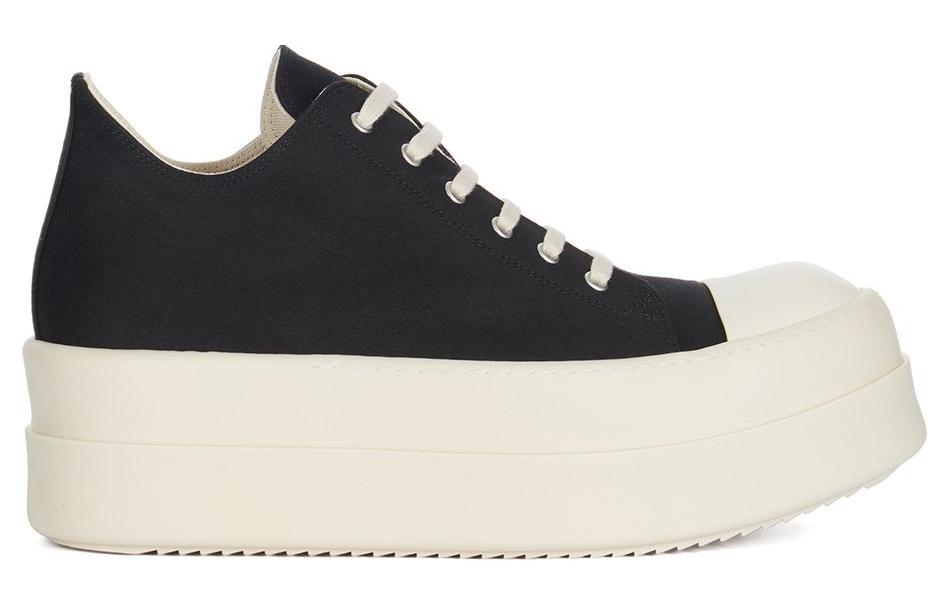 Низкие кеды для скейтбординга мужские черные Rick Owens DRKSHDW — фото 2