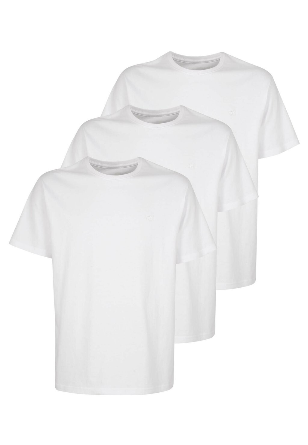 

Базовый слой 3ER PACK TOM TAILOR, белый