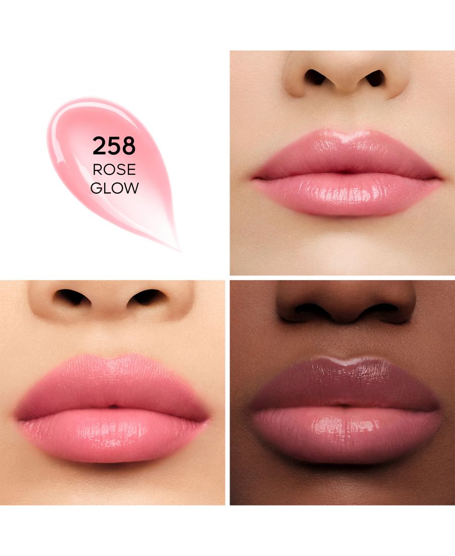 Бальзам для губ KissKiss Bee Glow GUERLAIN, цвет 258 - rose glow — фото 2