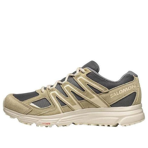 

Кроссовки x-mission 4 suede 'brwon grey' 471378 Salomon, коричневый