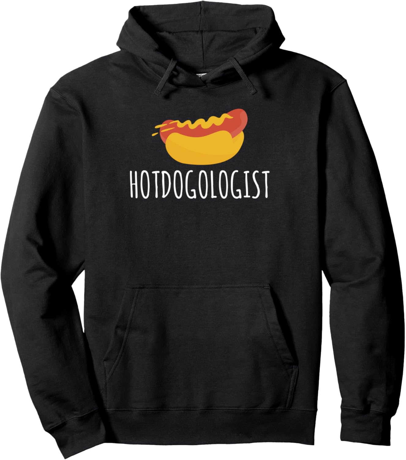 

Толстовка Hot Dogologist Hot Dog Lover Hot Dogs Gifts & Accessories, черный