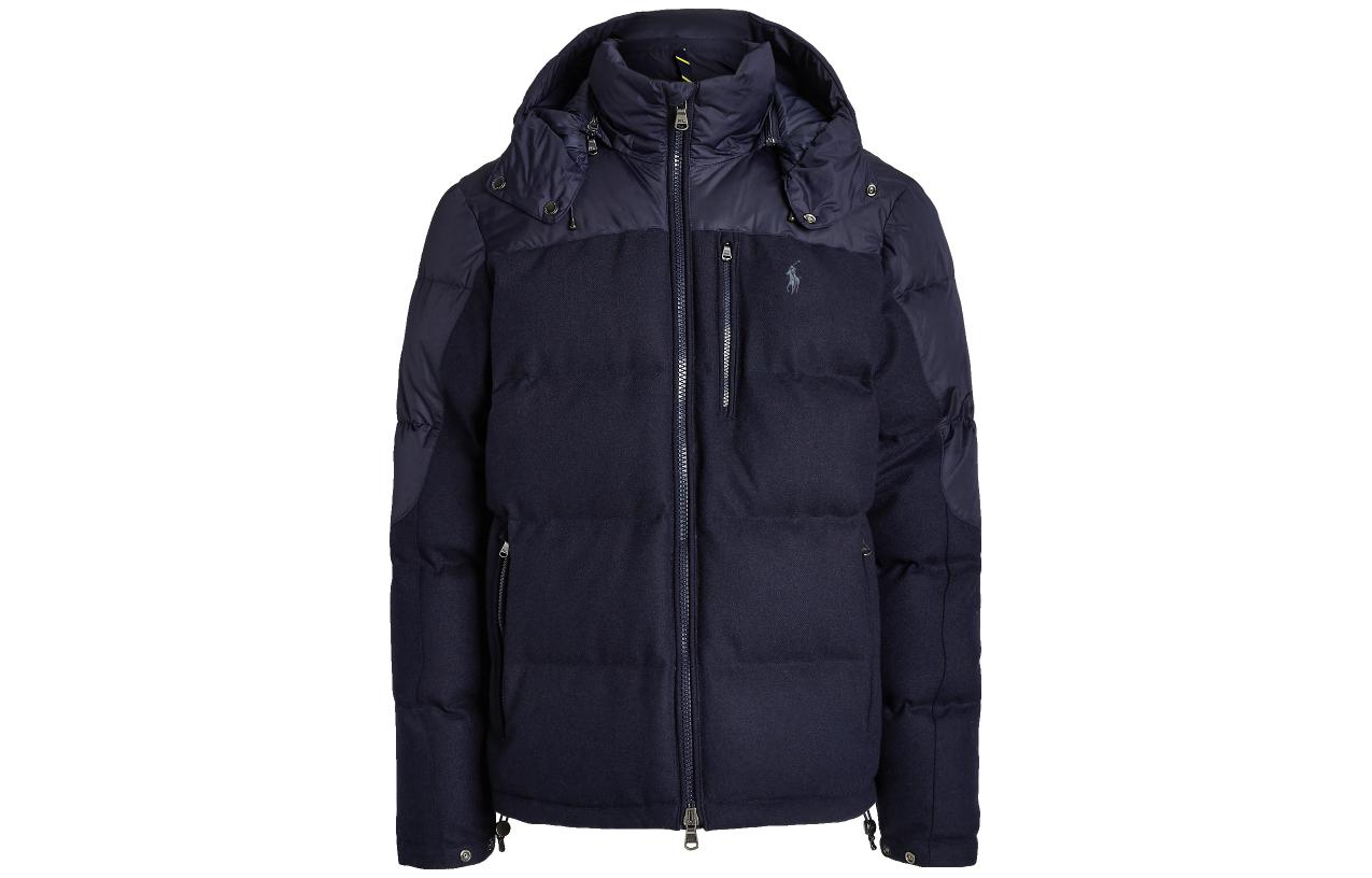 Polo Ralph Lauren Куртка пуховая зимняя мужская синяя, Blue — фото 3