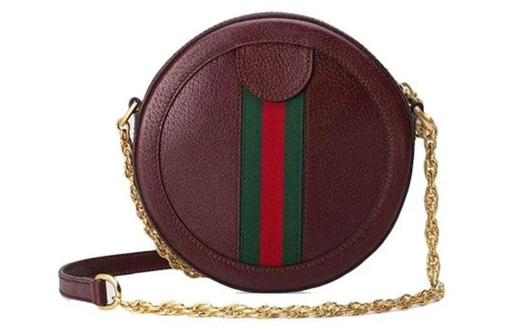 Женская мини-сумка через плечо из натуральной кожи GUCCI — фото 2