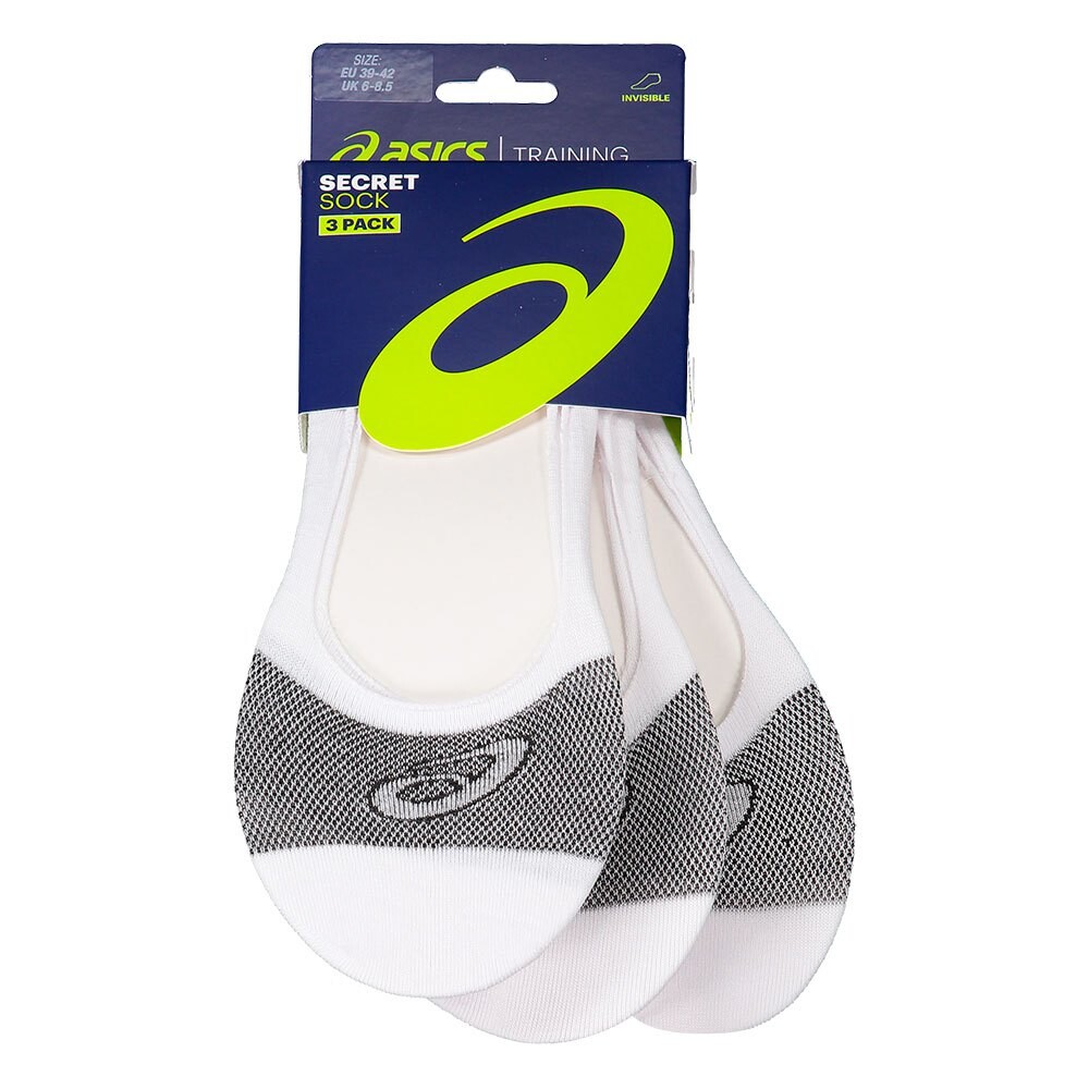 

Носки Asics Secret no show 3 шт, белый