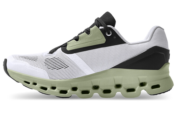 

Кроссовки On Running Cloudstratus White Black Sage Women's