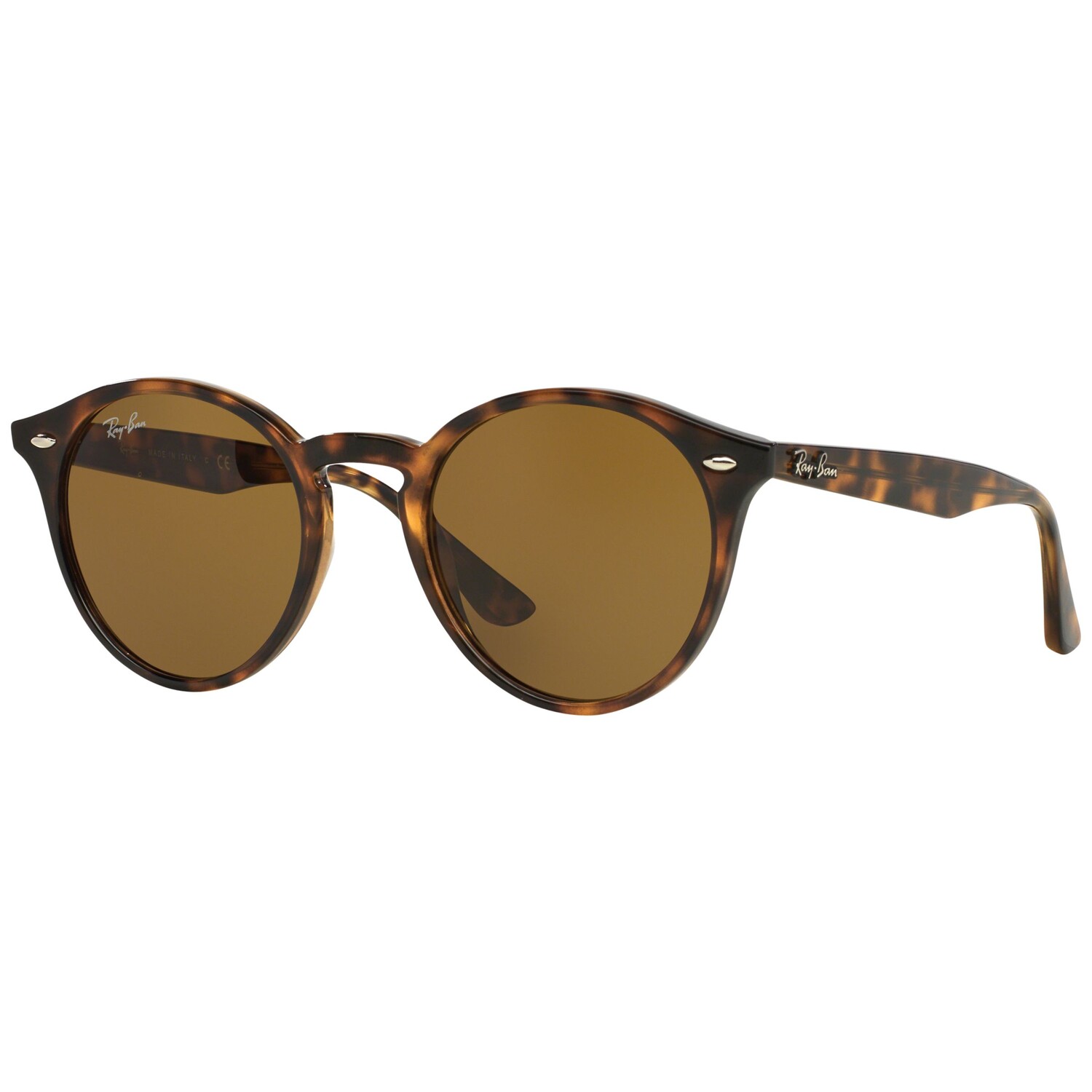 

Солнцезащитные очки Ray-Ban RB2180 в круглой оправе, черепаховый