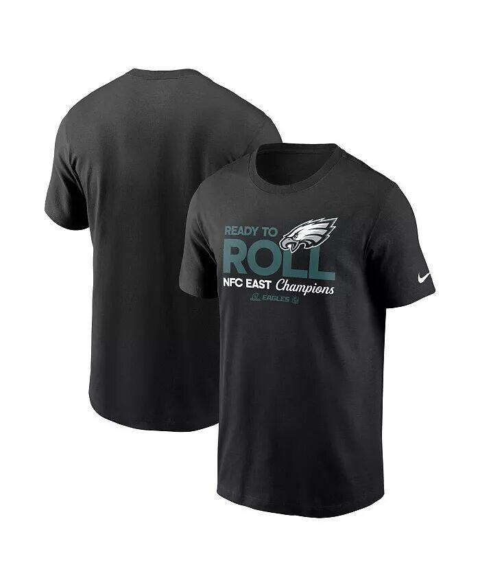 

Мужская черная футболка Philadelphia Eagles 2024 NFC East Division Champions Locker Room Trophy Collection Nike