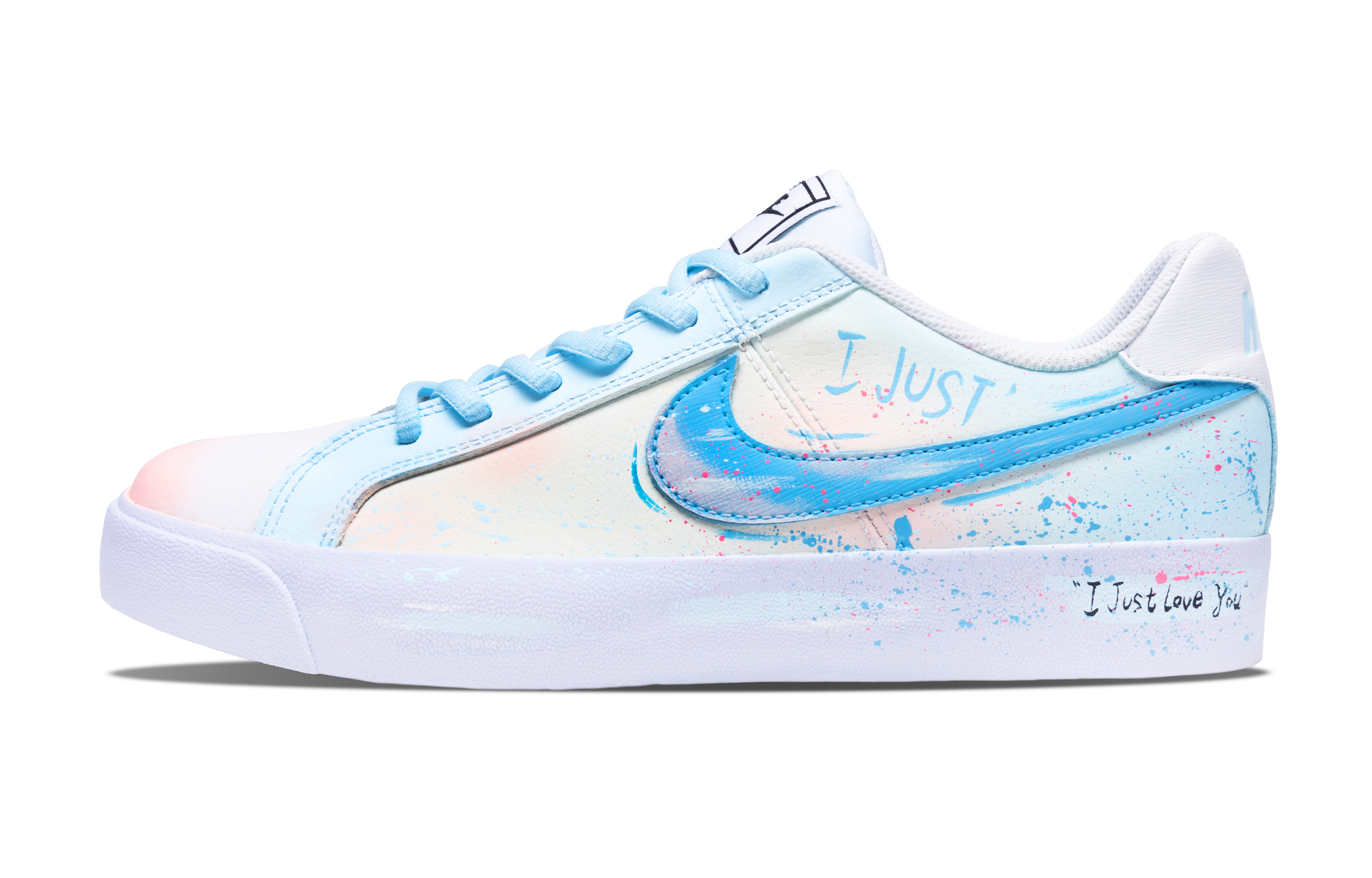 

Nike Кроссовки Court Royale Skateboard Shoes Unisex Low top White Blue