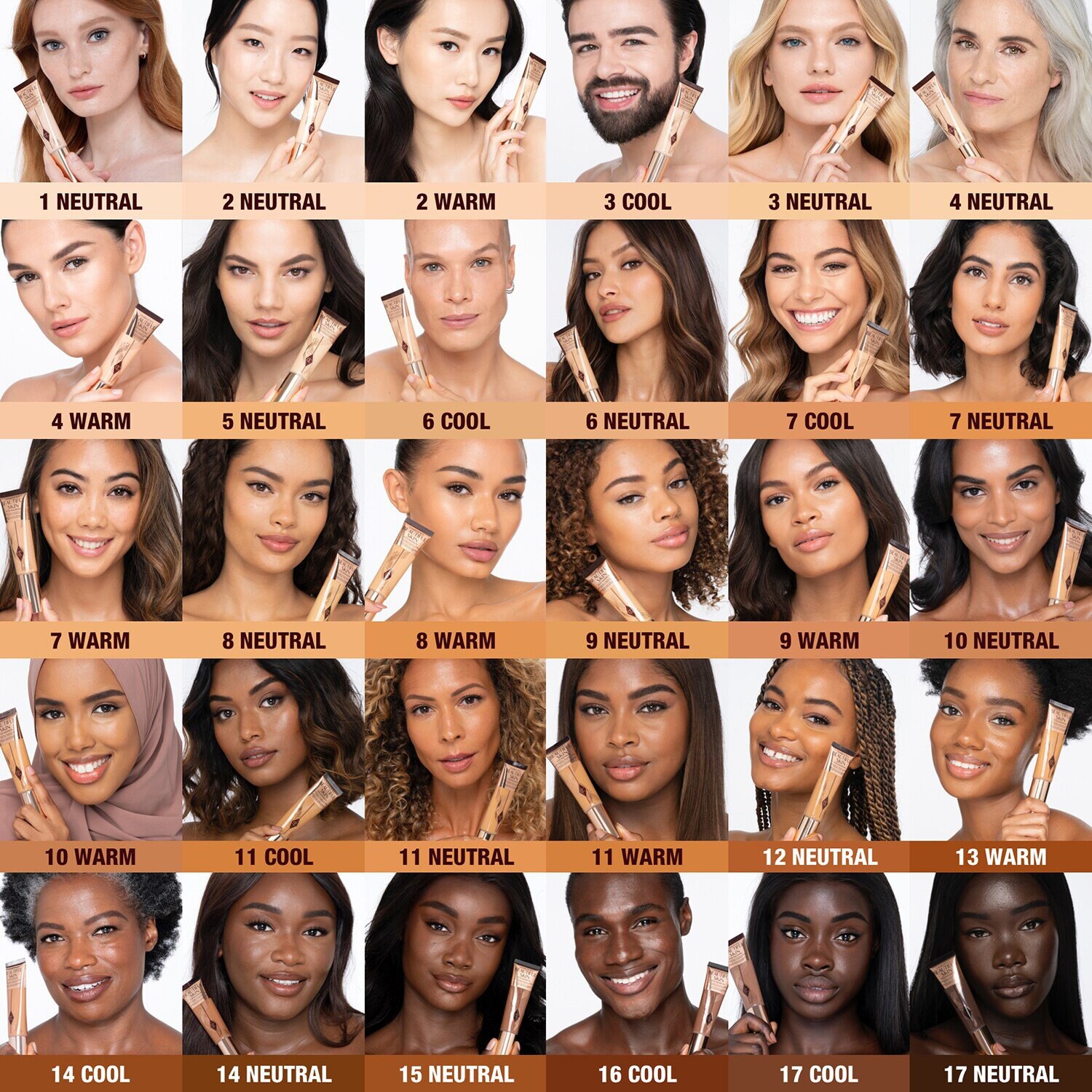 Тональная основа Beautiful Skin Foundation Charlotte Tilbury, 9 Warm (30 ml) — фото 3