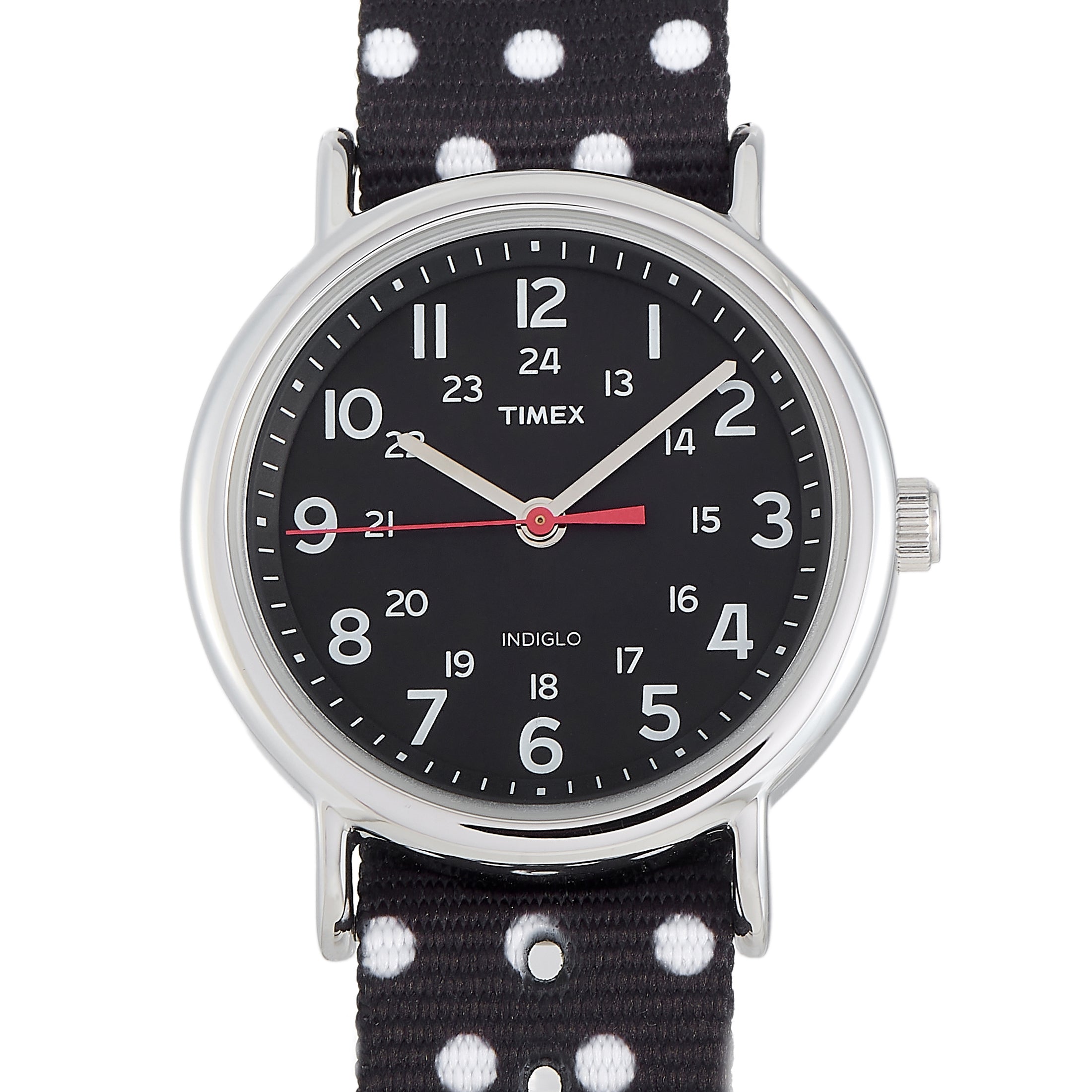 

Часы Timex Weekender Black Polka Dot TW2R63000
