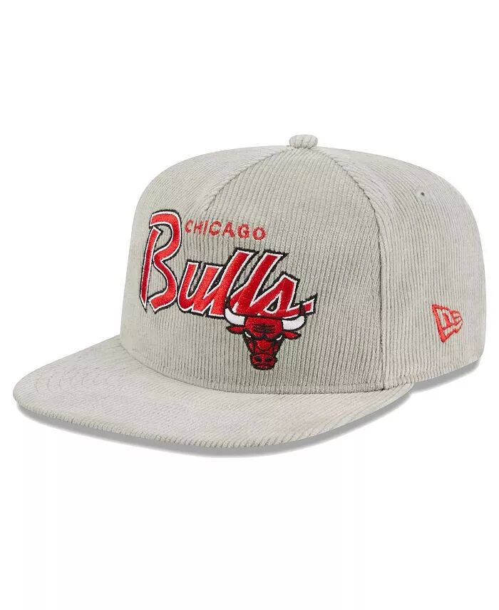 

Мужская серая вельветовая кепка Chicago Bulls The Golfer 9FIFTY Snapback New Era, серый