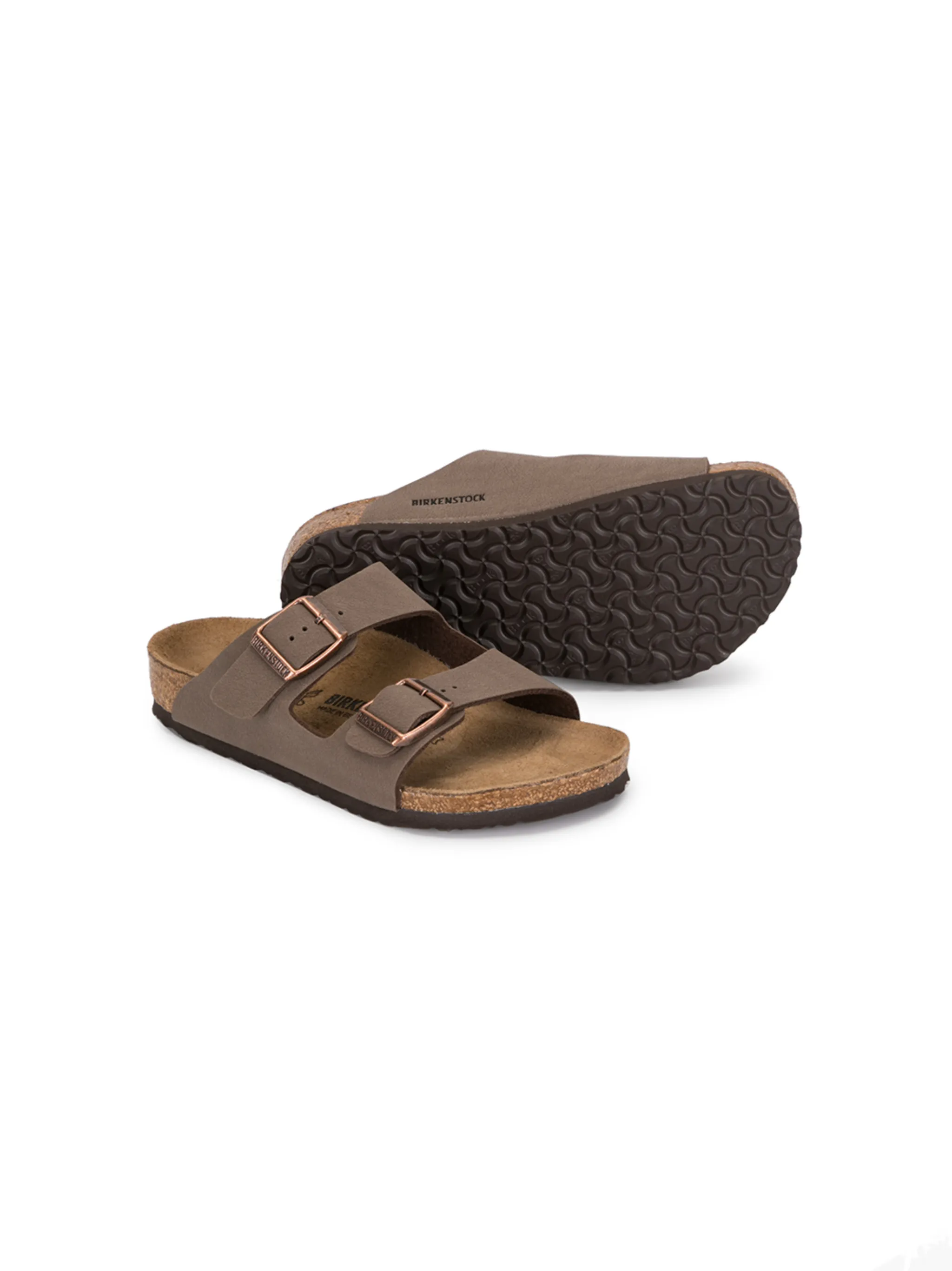 Сандалии с ремешками Birkenstock Kids, коричневый — фото 2