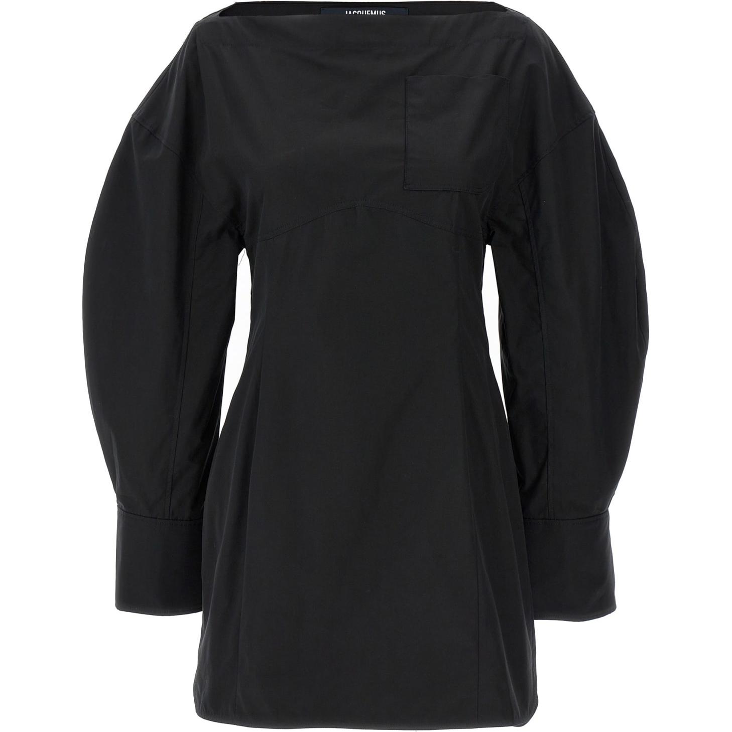 

Asaco Платье-рубашка 'Black' Jacquemus