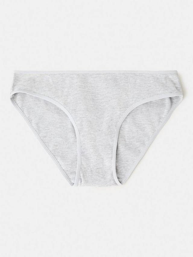 Детские трусики из хлопка Mango, Pack of 3, Light Grey — фото 2