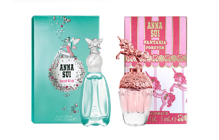 Набор миниатюр туалетной воды ANNA SUI: Fantasia, 5 мл + Secret Wish, 5 мл — фото 4