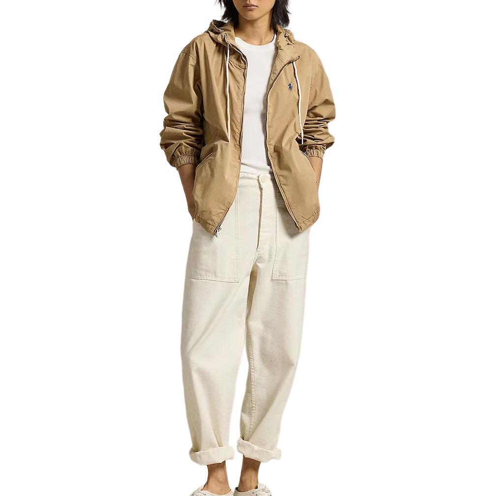 Polo Ralph Lauren Утилитарная куртка с капюшоном, Coffee Brown Umber — фото 4