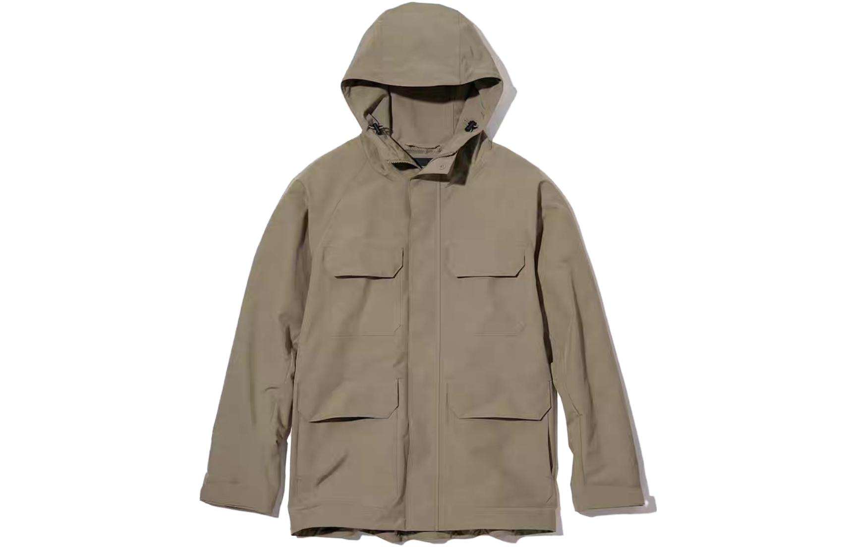 

UNIQLO Ветровка мужская водонепроницаемая дышащая верблюжья, Camel
