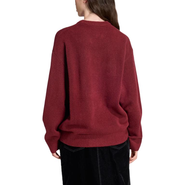 Толстовка Knitted FW25 Athletic Dept Adidas Originals, темно-красный — фото 4