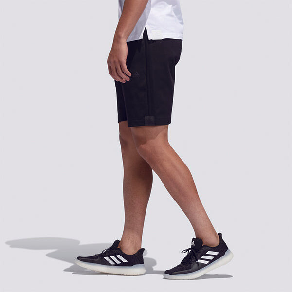 Шорты men's wj short kn sports stylish shorts black Adidas, черный — фото 4