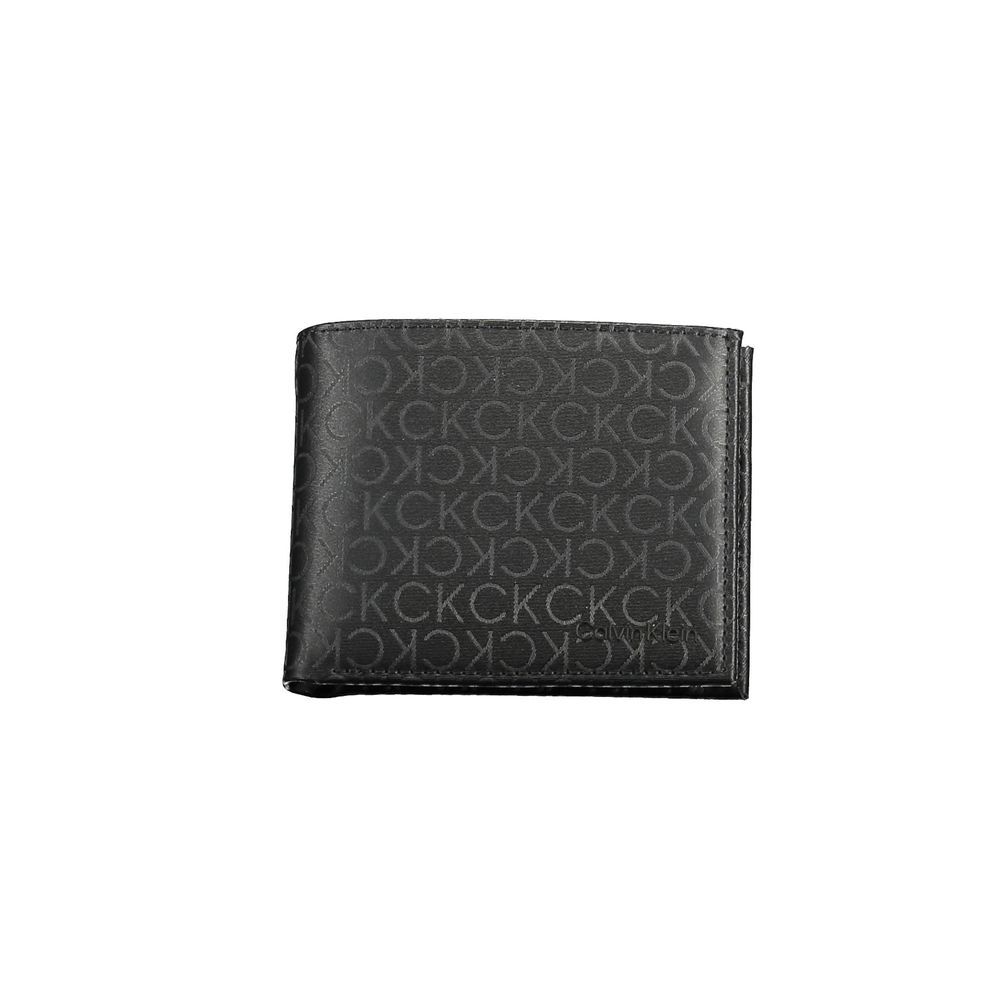 

Черный мужской кошелек из полиэстера Calvin Klein