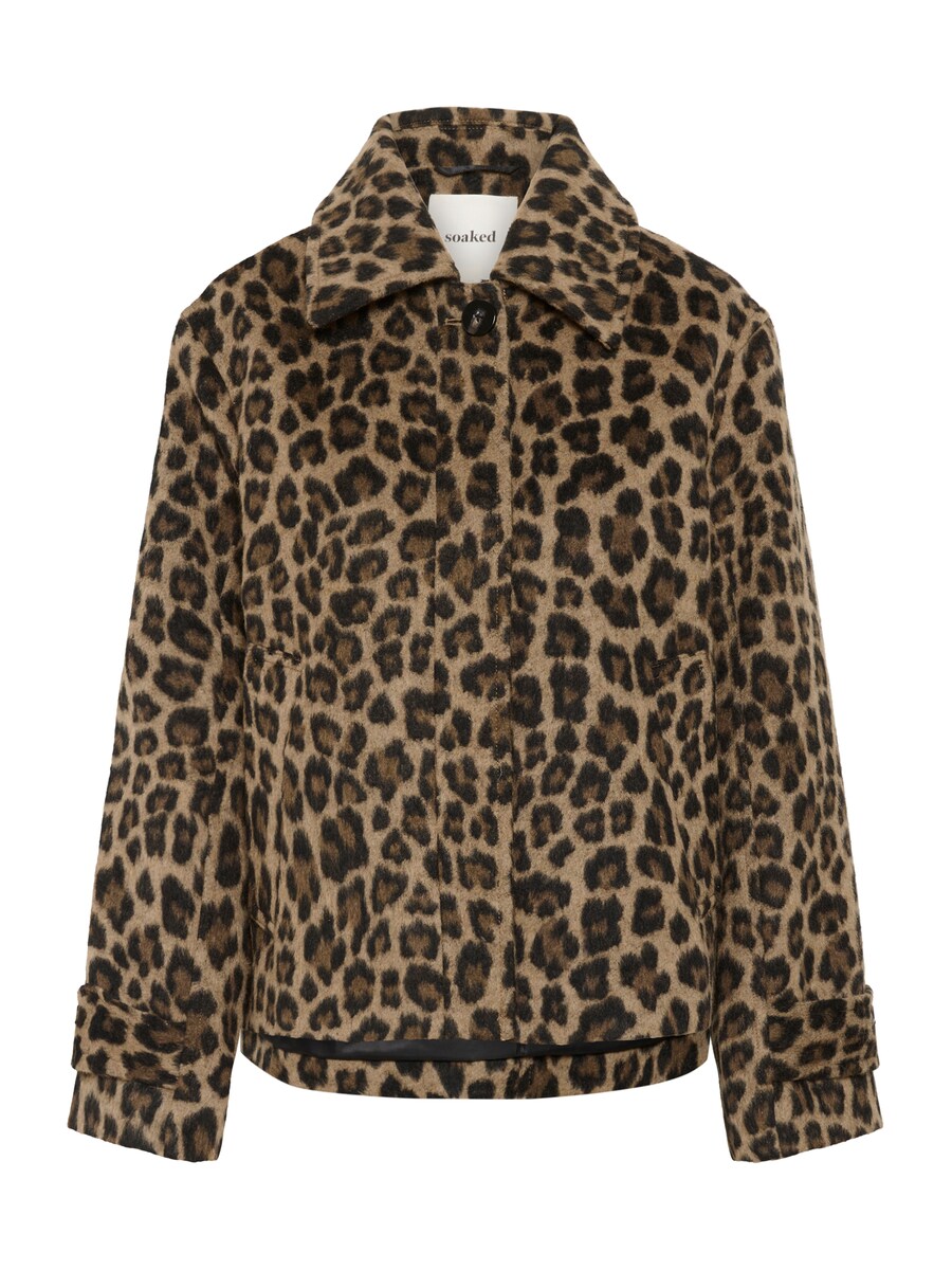 

Куртка межсезонная SOAKED IN LUXURY Leony Akeleje, коричневый/капучино