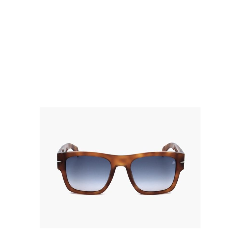 

Солнцезащитные очки Wayfarer с черепаховым дизайном David Beckham, Brown