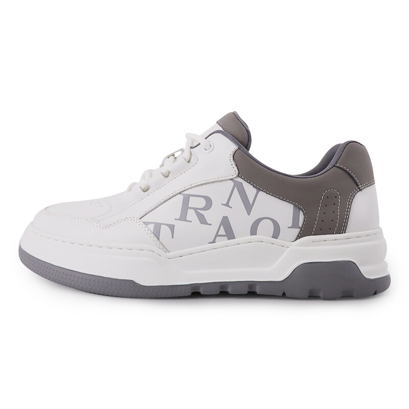 

Кроссовки TRANOI Lifestyle Shoes Men Low-top Gray White, белый