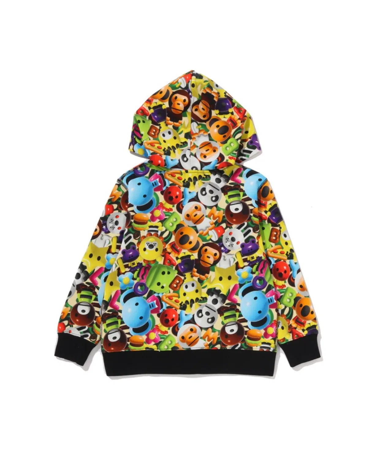 Толстовка на молнии 3D MILO ALL FRIENDS, бренд A Bathing Ape, мультиколор — фото 2