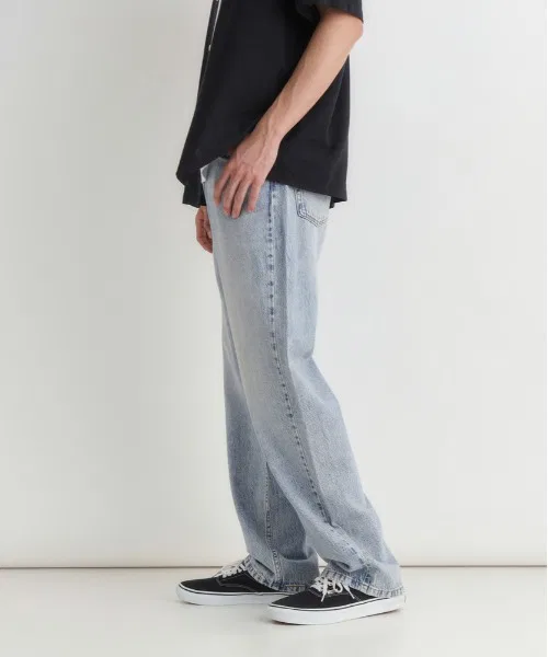 【Levi's】565 Свободные прямые джинсы (винтажный стиль / свободный деним / градиентный цвет) — фото 3