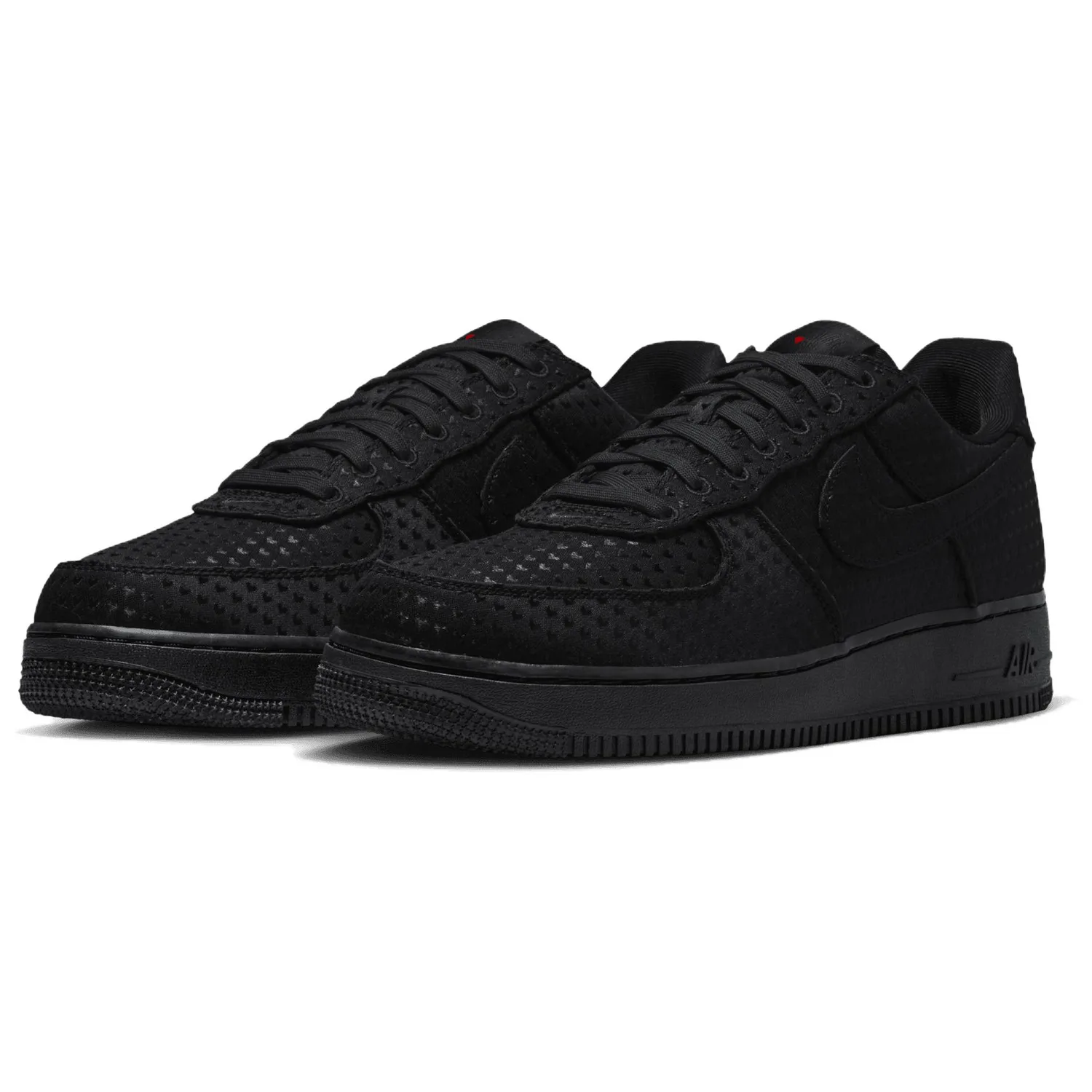 Nike Кроссовки Air Force 1 Low top Skateboard мужские черные — фото 4