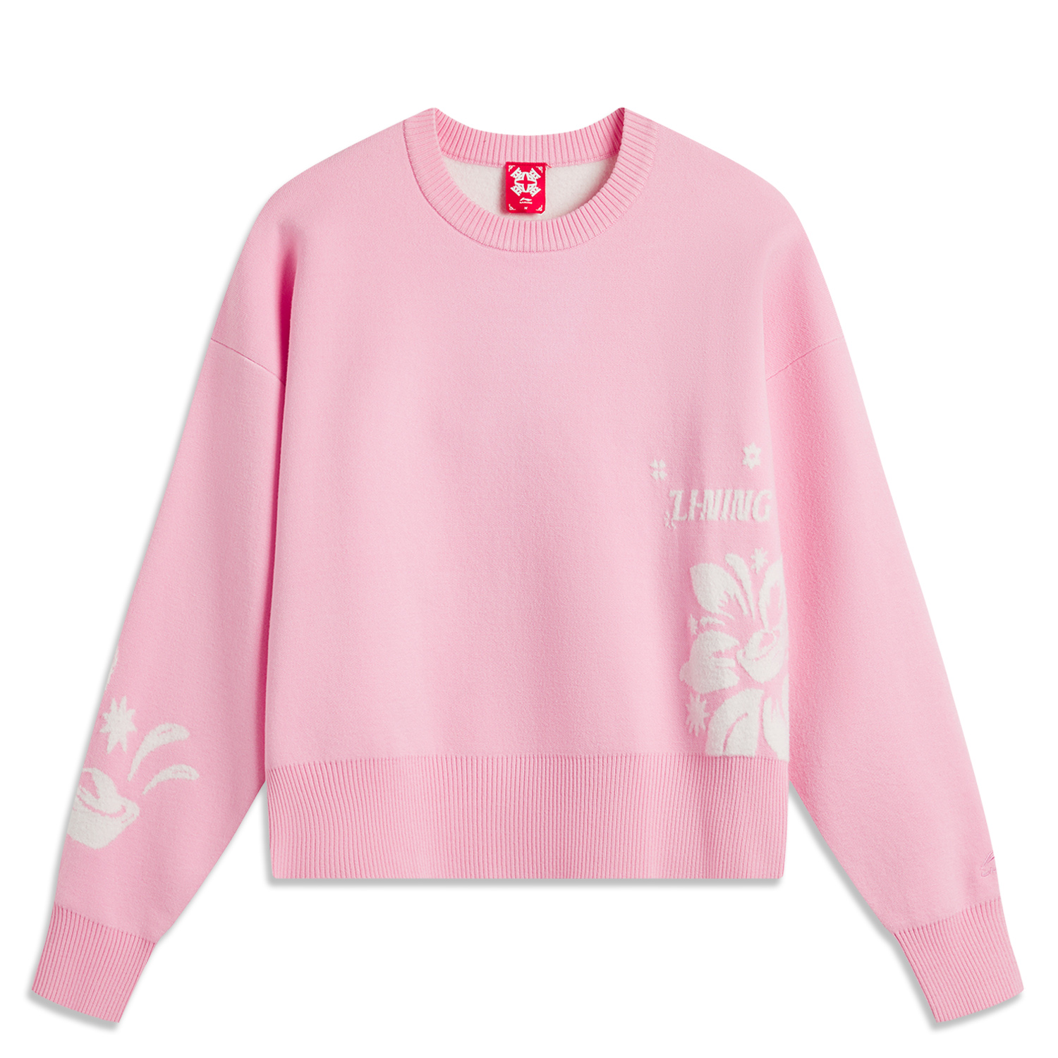 

LINING Rijin Doujin Collection Вязаный свитер для женщин Peachwood Pink