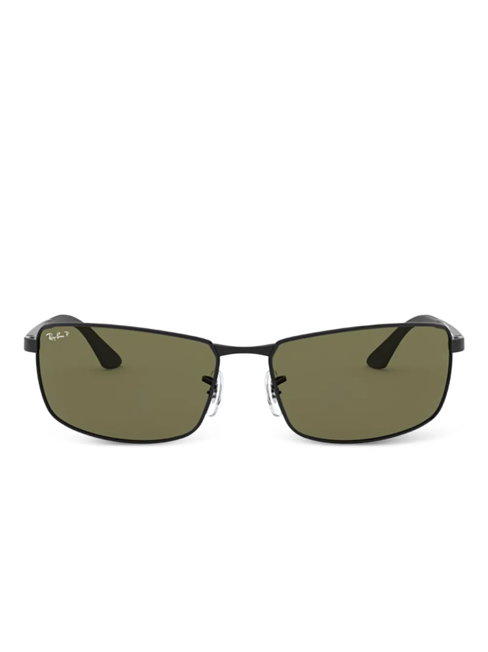 

Солнцезащитные очки в прямоугольной оправе Ray-Ban, черный