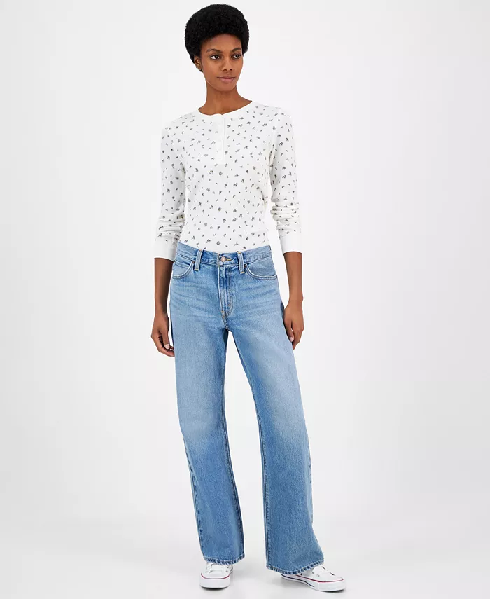 

Женские джинсы '94 свободного кроя Bootcut из хлопка Levi's, синий