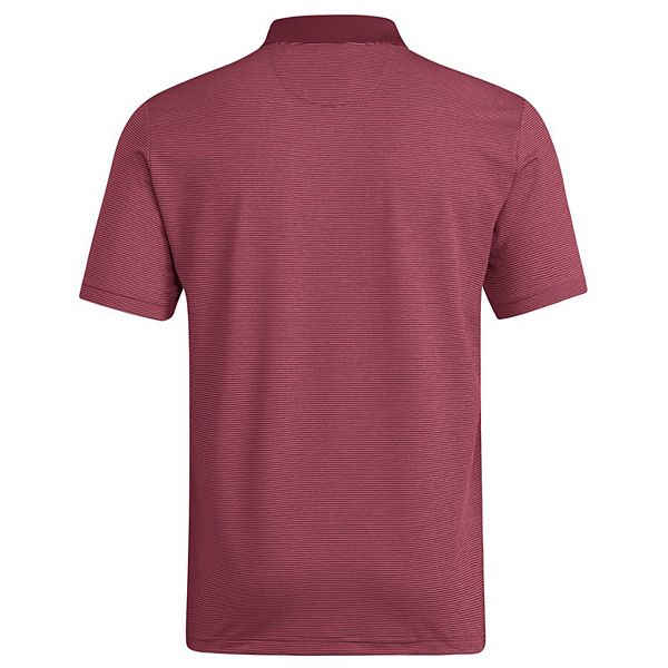 Мужская поло Arizona State Sun Devils Ultimate 365 цвета марсала Adidas — фото 4