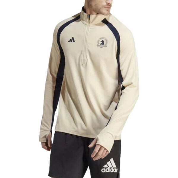 Футболка с графическим значком, тонкая футболка с тремя полосками Adidas, белый — фото 2