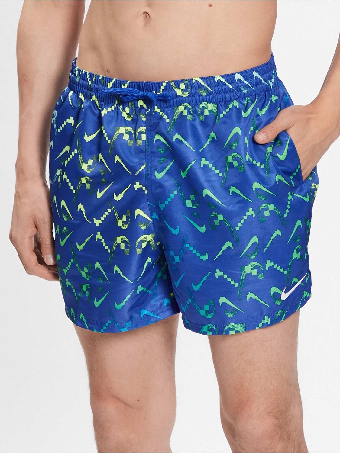 

Шорты для плавания Nike Swim DIGI SWOOSH OMBRE 5, синий