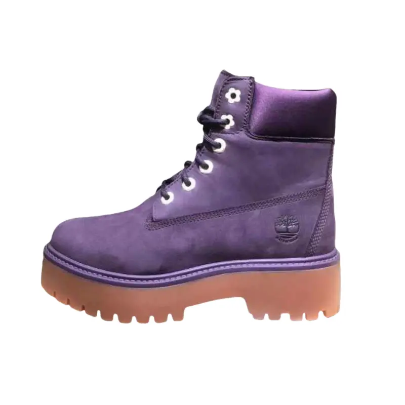 Ботинки короткие женские Timberland Martin, фиолетовый