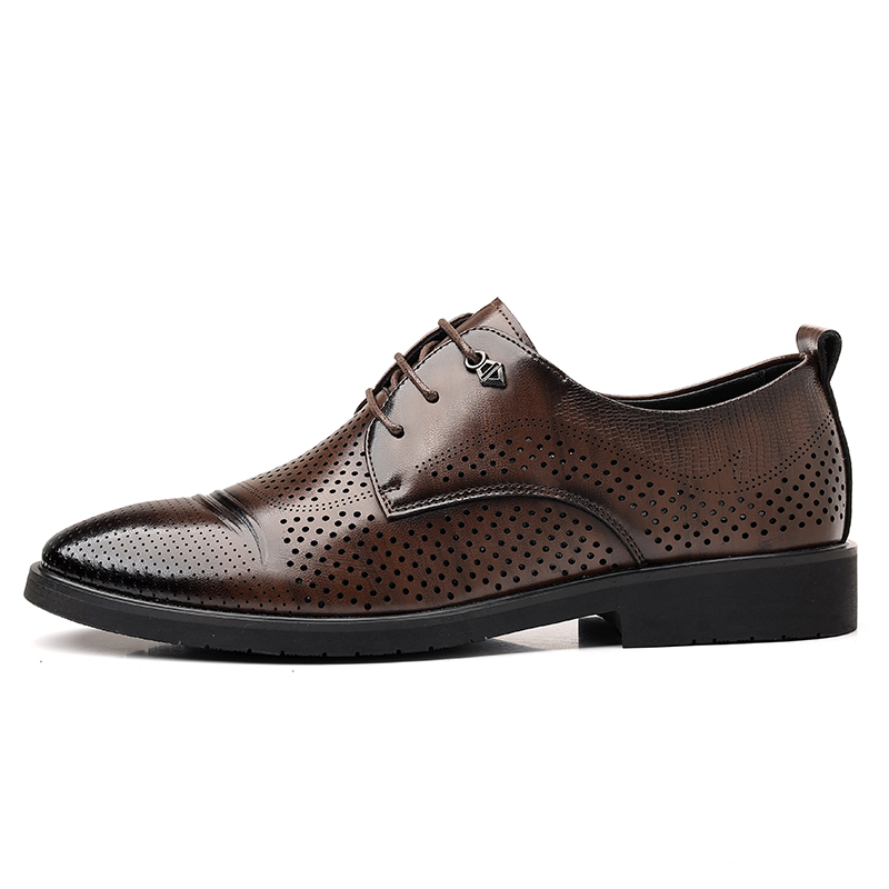 

POPULAR ROUSE PR Коричневые мужские туфли, цвет Brown