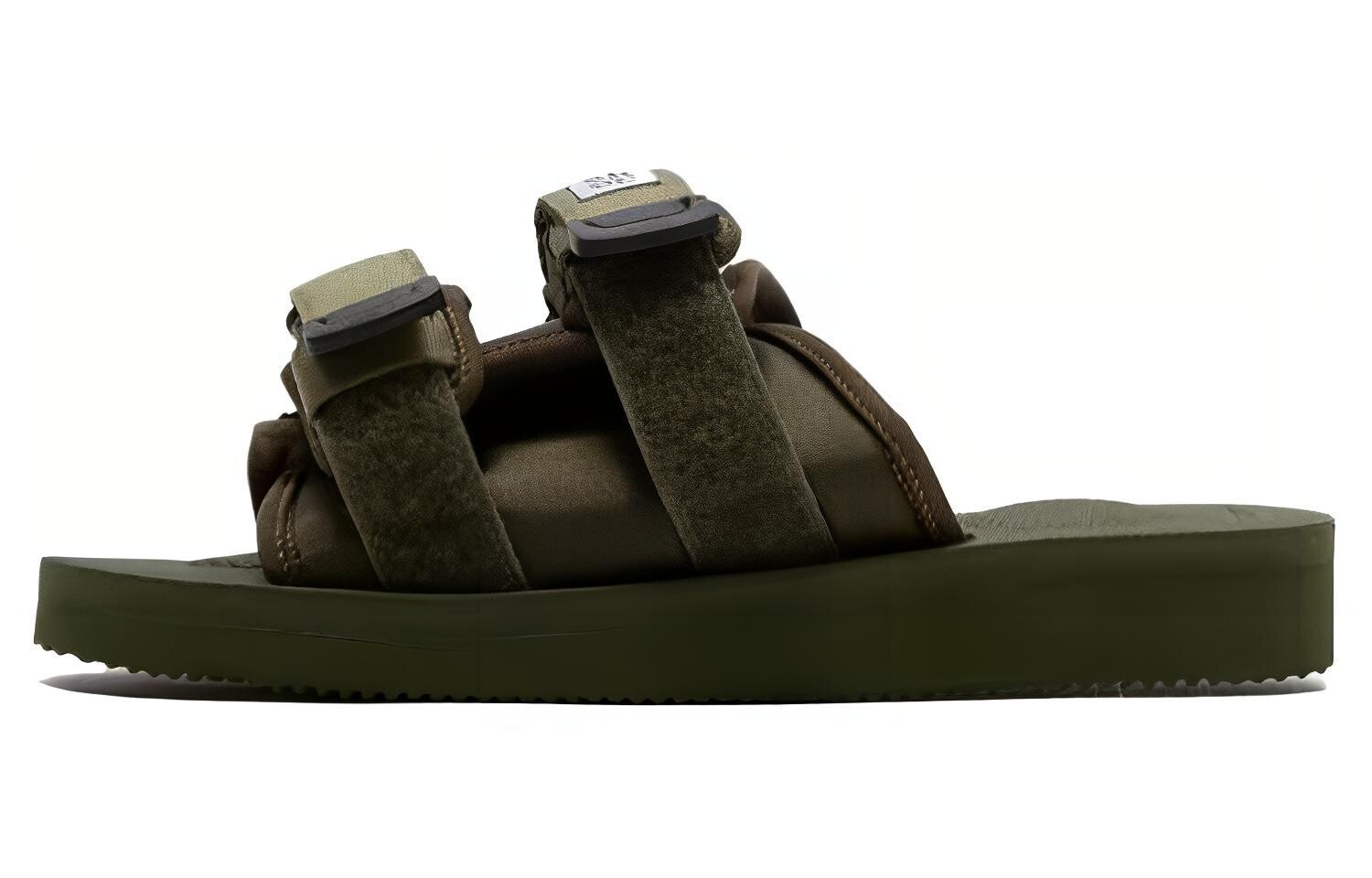 

Шлепанцы женские Оливково-зеленые Suicoke